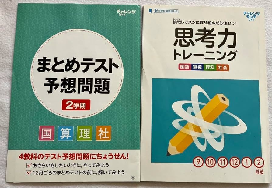 チャレンジ２年〜5年  54〜58 未記載】チャレンジ2年生 進研ゼミ小学講座2023年度 チャレンジ